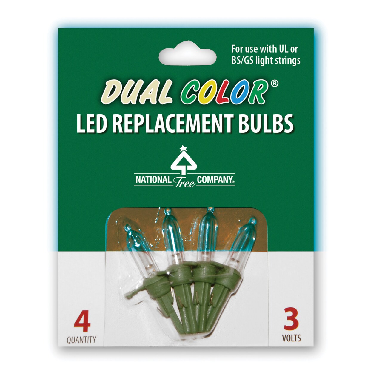 National Tree Company Replacement Dual Color® LED Bulbs